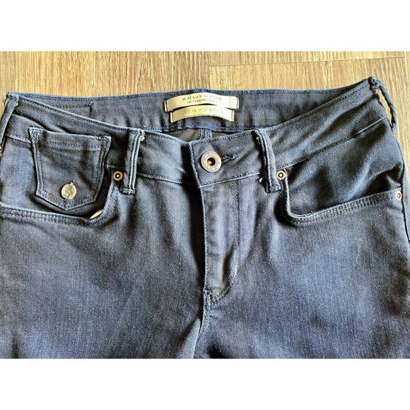 Maison Scotch Amsterdams Blauw Deja Voodoo Skinny Stretch Split Ankle Jeans 26R - Picture 5 of 11